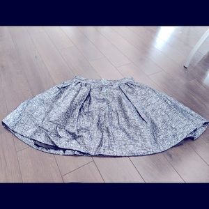 Kate Spade Silver Cupcake Skirt
